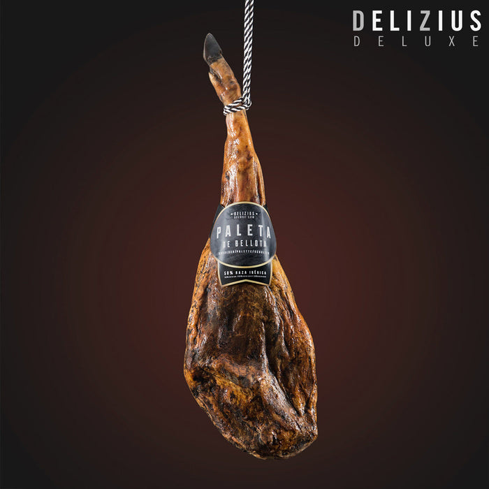 Épaule de Porc Ibérique Bellota Delizius Deluxe 5-5,5 Kg